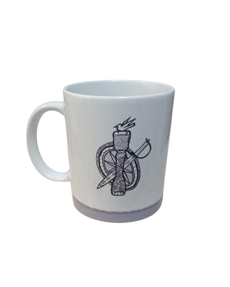 Caneca de Cerâmica com Imagem de Orixá